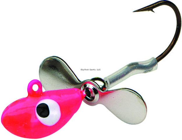 Picture of Northland Fishing Tackle Whistler Jig, W/Propeller Blade, 1/4 Oz, 2/Cd Pink