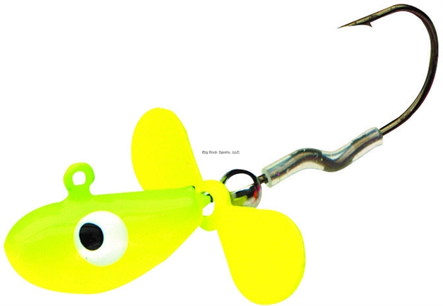 Picture of Northland Fishing Tackle Whistler Neon Jig, W/Propeller Blade, 1/8 Oz, 2/Cd Parakeet