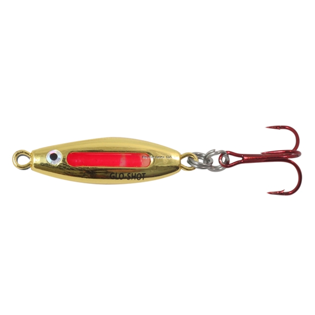 Picture of Northland Glo-Shot Fire-Belly Spoon, 2 1/2", 1/4 Oz, #8 Hook, Gold Shiner, 1Cd