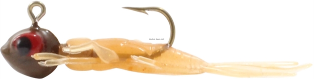 Picture of Northland Fishing Tackle Impulse Rigged Mayfly, 1/32Oz, 1", Natural,  2 Rigged, 2 Replacment Tails