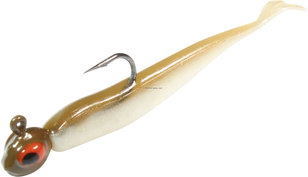 Picture of Northland Fishing Tackle Impulse Rigged Mini Smelt, 1/32Oz, 1-1/4", Smelt, 2 Rigged, 2 Replacement Tails
