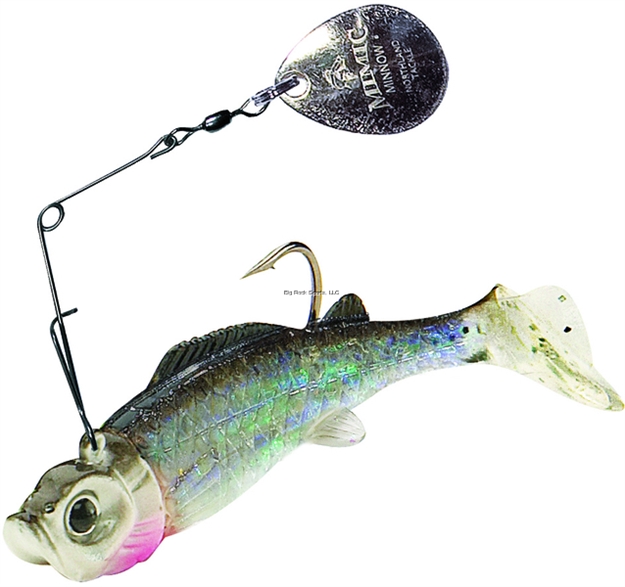 Picture of Northland Fishing Tackle Mimic Minnow Spin 1/16 Oz, 6/Cd Silver Shiner