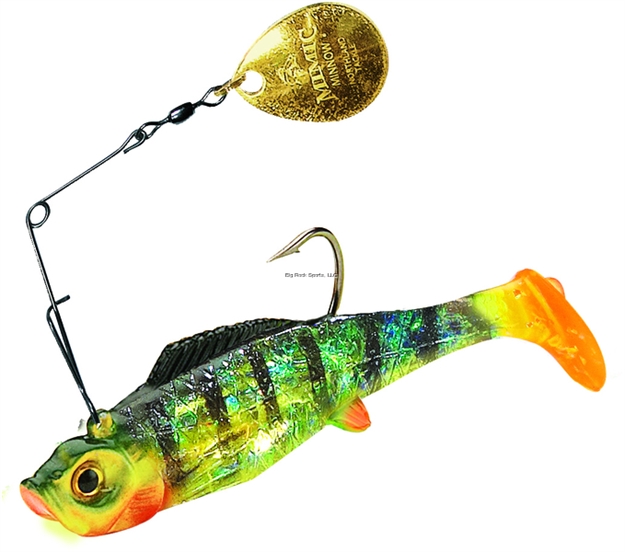 Picture of Northland Fishing Tackle Mimic Minnow Spin 1/8 Oz, 6/Cd Perch