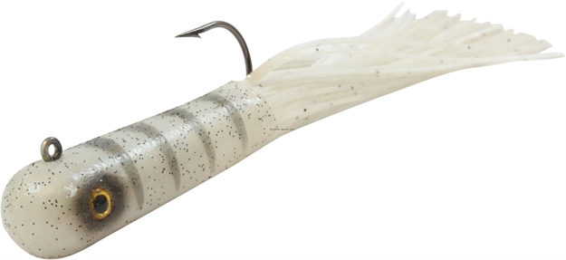 Picture of Northland Fishing Tackle Mimic Minnow Tuff Tube, 1/8Oz, 2-1/2", Ghost Tiger, 6Ea Strip Card
