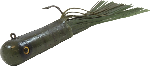 Picture of Northland Fishing Tackle Mimic Minnow Tuff Tube, 1/8Oz, 2-1/2", Green Pumpkin, 6Ea Strip Card