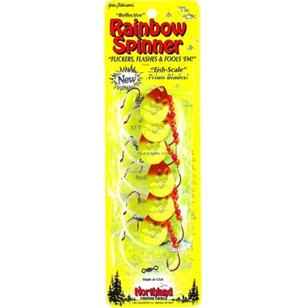 Picture of Northland Fishing Tackle Rainbow Crawler Harness #4 6/Cd Sunrise Rainbow