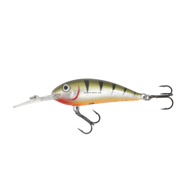 Picture of Northland Rumble Shad, Floating-Diving, 2-3/4", 1/2 Oz, 2 #4 Treble Hks, Diving Depth 8-16', Perch