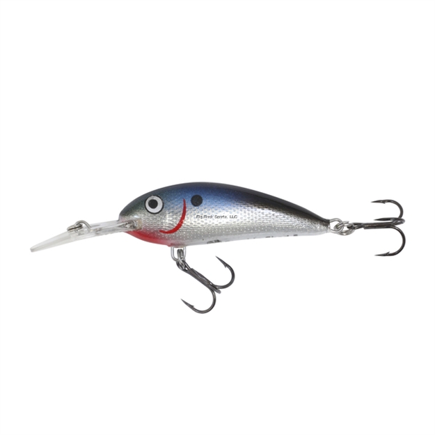 Picture of Northland Rumble Shad, Floating-Diving, 2-3/4", 1/2 Oz, 2 #4 Treble Hks, Diving Depth 8-16', Silver Shiner