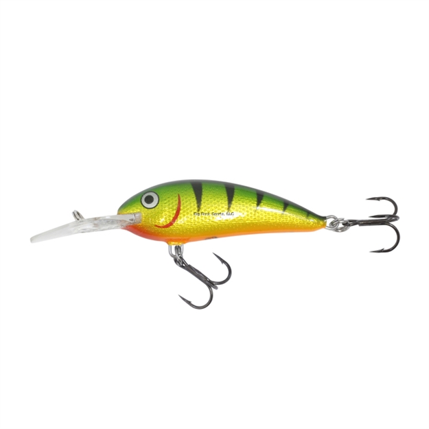 Picture of Northland Rumble Shad, Floating-Diving, 3-1/4", 5/8 Oz, 2 #3 Treble Hks, Diving Depth 14-21', Gold Perch