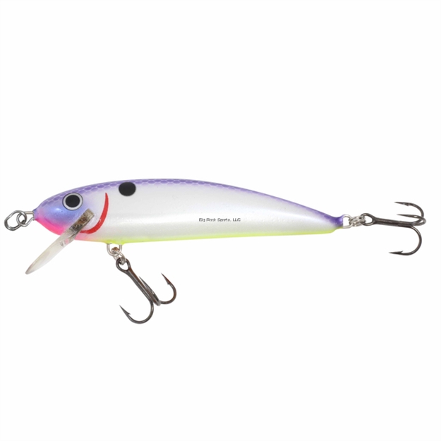 Picture of Northland Rumble Shiner, Floating-Diving, 3-1/4, 3/8 Oz, 2 #4 Treble Hks, Diving Depth 9-14', Purple Pearl