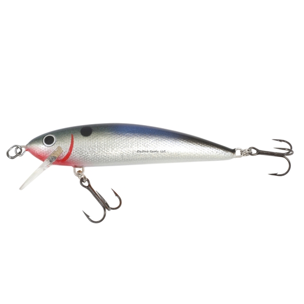 Picture of Northland Rumble Shiner, Floating-Diving, 3-1/4, 3/8 Oz, 2 #4 Treble Hks, Diving Depth 9-14', Silver Shiner