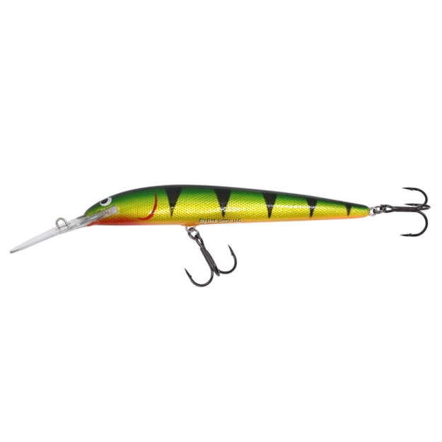 Picture of Northland Rumble Stick, Floating-Diving, 4-1/2",  3/8 Oz, 2 #4 Treble Hks, Diving Depth 18-25', Gold Perch