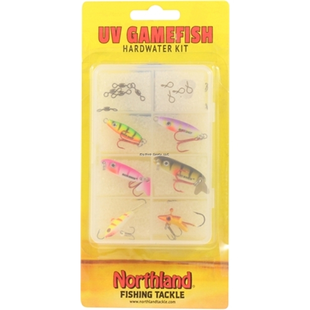 Picture of Northland Fishing Tackle UV Gamefish Hardwater Kit 1/Bag 16/Piece Assorted