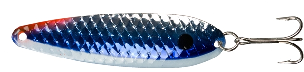 Picture of Northport Nailer Nailer Trolling Spoon 3 3/4", Silver Plating, Blue Ice Glow
