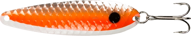 Picture of Northport Nailer Nailer Trolling Spoon 3 3/4", Silver Plating, Orange Ice Glow