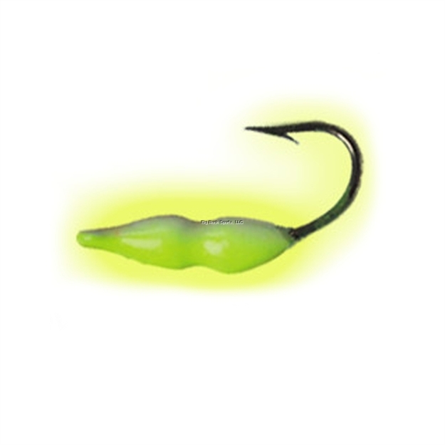 Picture of Northwest Metro Tackle Aqua Ant Jig #6 Glow Green/Chartreuse 12 Strip Card