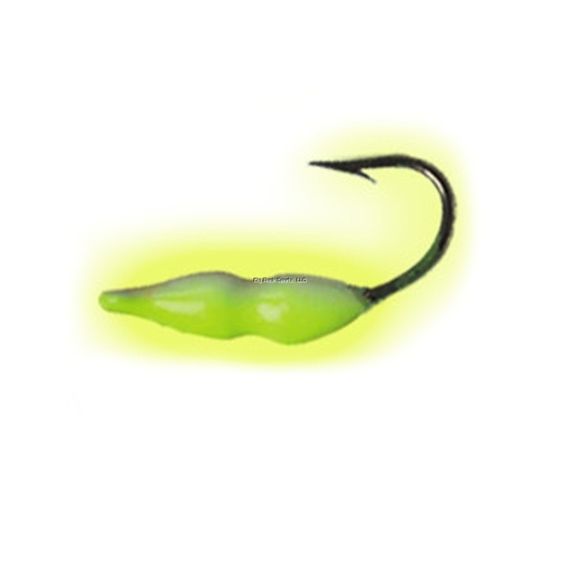 Picture of Northwest Metro Tackle Aqua Ant Jig #8 Glow Green/Chartreuse 12 Strip Card