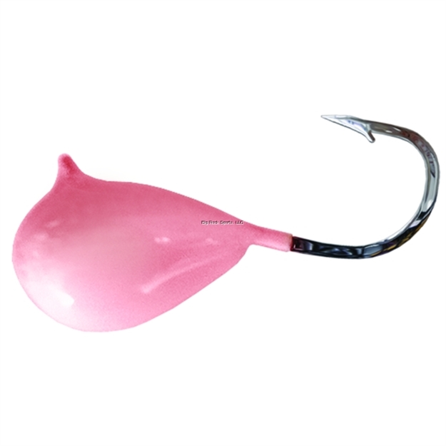 Picture of Northwest Metro Tackle Tungsten Rain Drop Jig #10 Glow Red 1Cd