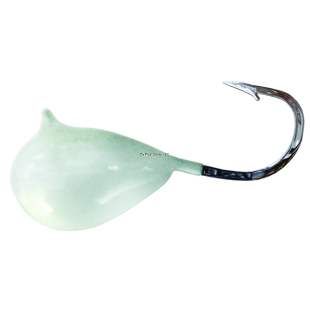 Picture of Northwest Metro Tackle Tungsten Rain Drop Jig #12 Glow Blue 1Cd