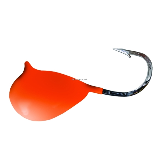 Picture of Northwest Metro Tackle Tungsten Rain Drop Jig #8 UV Orange Gold 1/Cd