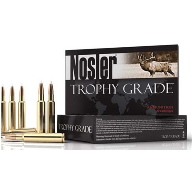 Picture of Nos Trophy Grade Ammo-7Mm Rem Mag 160G PT SP 20 Rnd Boxes 61054