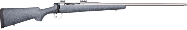 Picture of  Nosler 40621 M21  28 Nosler 3+1 24" Barrel, Stainless Steel Nitride Metal Finish, Gray Speckled Black All-Weather Epoxy Stock 054041406215
