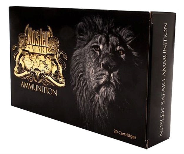 Picture of Nosler 50275 Safari Safari Ammo 375 Ruger Nosler Partition 300 GR 20Box/10Case