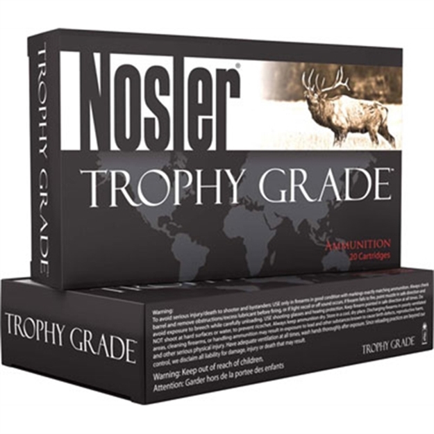 Picture of  Nosler 60099 Trophy Grade Long-Range 33Nosler 265Gr Nosler Spitzer Accubond Long Range 20 Per Box/10 Case