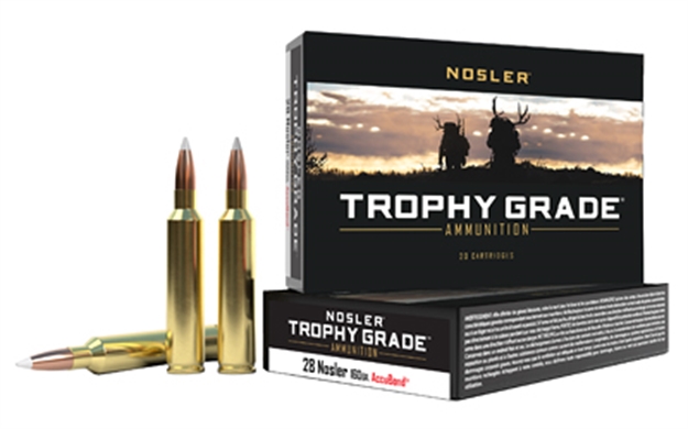 Picture of  Nosler 60035 Trophy Grade  28Nosler 160Gr Nosler Accubond 20 Per Box/10 Case 054041600354