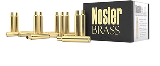 Picture of  Nosler 10150 Premium Brass Unprimed Cases 28Nosler Rifle Brass 25/Box 054041101509