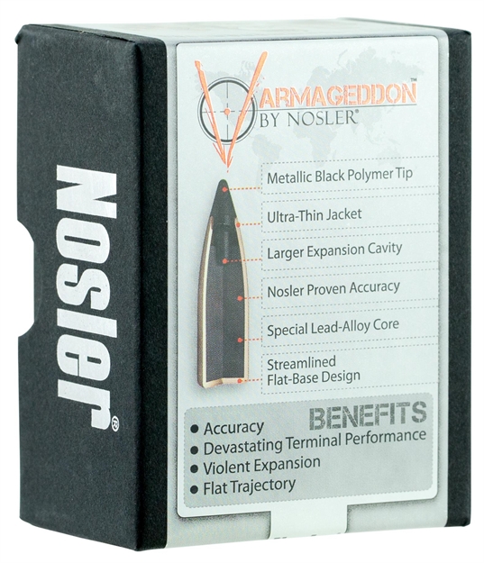 Picture of Nosler Varmageddon 22 Cal 53Gr FB Tipped Bullets(100 Ct) 36523 054041365239