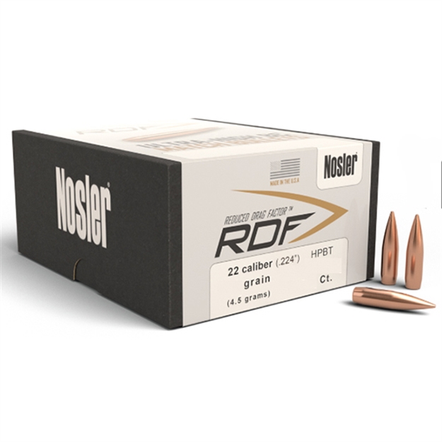Picture of Nosler 22Cal 77Gr Hpbt Rdf 500/1