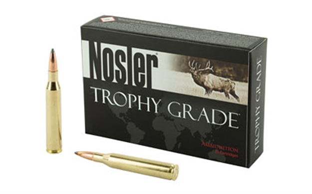Picture of  Nosler 60005 Trophy Grade  25-06 Rem 100 GR Nosler Spitzer Partition 20 Per Box/ 10 Case