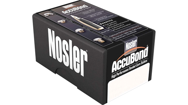Picture of  Nosler 53742 Accubond  25Cal 110Gr Spitzer Point Boat Tail 50/Box