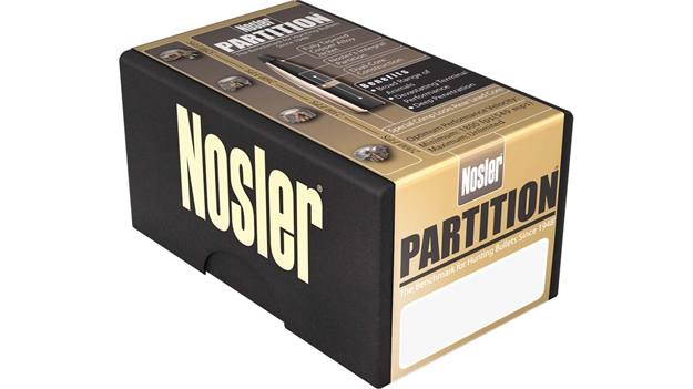Picture of Nosler Rifle Bullets 25Cal 120Gr Partition Spitzer .257 50Bx 35643