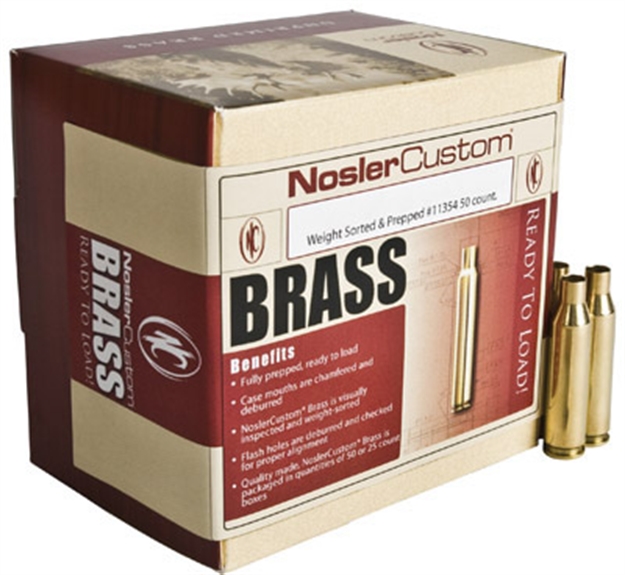 Picture of Nosler .264 Win Mag Brass 50Pk