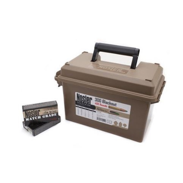 Picture of Nosler Ammo 300 Aac 125Gr BT (Match Grade Ammo) 400 CT Can