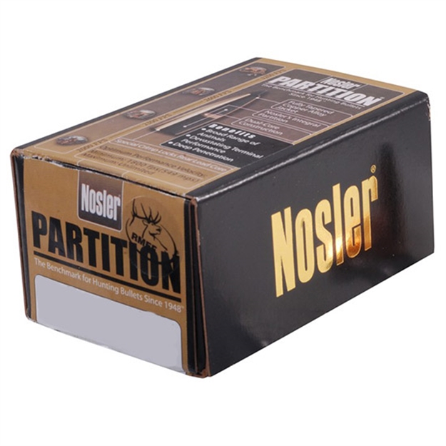 Picture of Nosler Rifle Bullets 30Cal 180Gr Partition Ppt .308 50Bx 054041253963