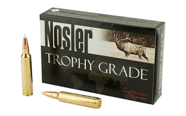 Picture of  Nosler 60117 Trophy Grade  30Nosler 180Gr Nosler Accubond 20 Per Box/10 Case 054041601177