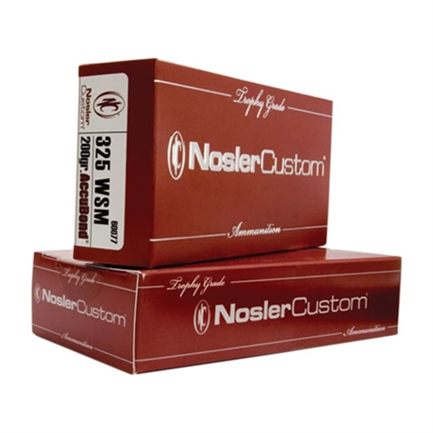 Picture of  Nosler 60077 Trophy Grade  325Wsm 200Gr Nosler Accubond 20 Per Box/10 Case