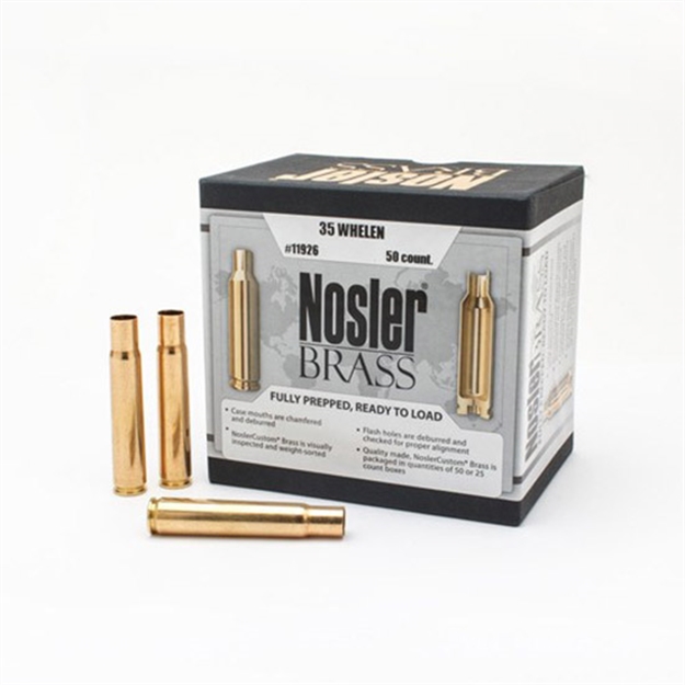 Picture of Nosler 35 Whelen Custom Brass 50 Ct.