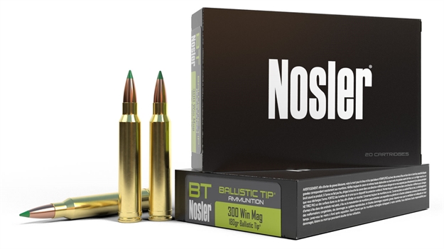 Picture of  Nosler 40053 Ballistic Tip  300Winmag 180Gr Spitzer Ballistic Tip 20 Per Box/10 Case