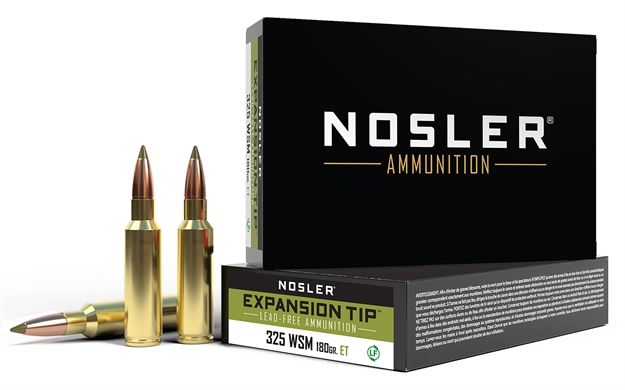 Picture of  Nosler 40146 E-Tip Lead Free 325Wsm 180Gr E Tip 20 Per Box/10 Case