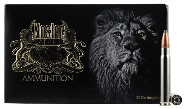 Picture of Nosler 40602 Safari 9.3Mmx62 Mauser 286 GR Partition 20 Bx/ 10 CS