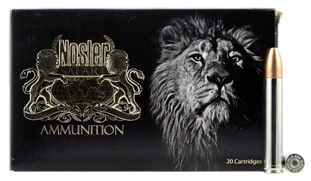 Picture of Nosler 40624 Safari 458 Winchester Magnum Nosler Partition 500 GR 20Box/10Case