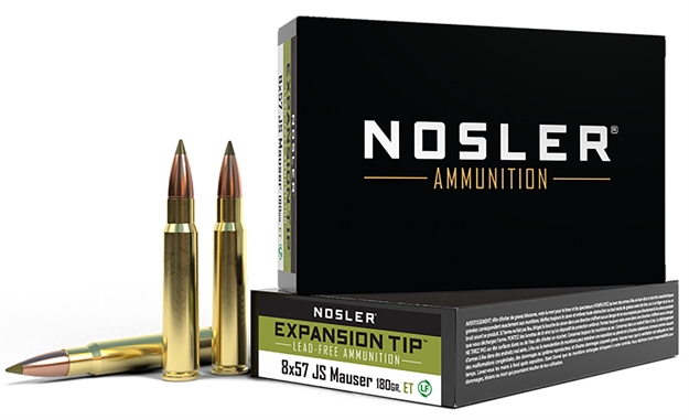 Picture of  Nosler 40643 E-Tip Hunting 8X57mm JS 180 GR E-Tip 20 Bx/ 10 CS