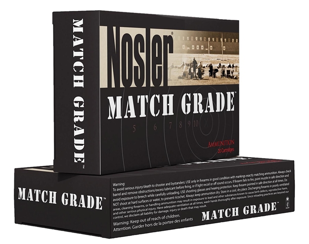 Picture of  Nosler 43455 Match Grade  6.5Creedmoor 140Gr Custom Competition Hollow Point Boat Tail 20 Per Box/10 Case