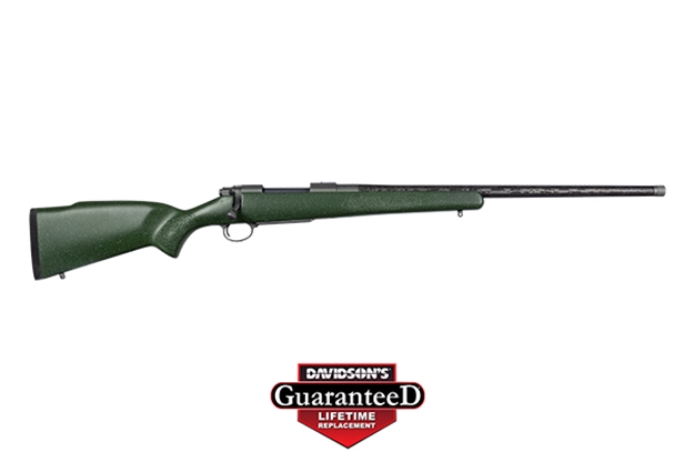Picture of Nosler 47048 M48 Mountain Carbon 6Mm Creedmoor 4+1 24" Tungsten Gray Cerakote Granite Green Mountain Hunter Stock Right Hand