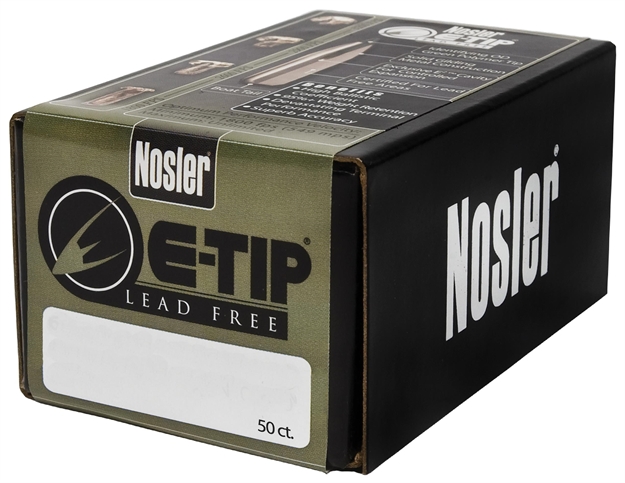 Picture of Nosler 59955 E-Tip Lead Free 7Mm .284 140 GR 50 Per Box
