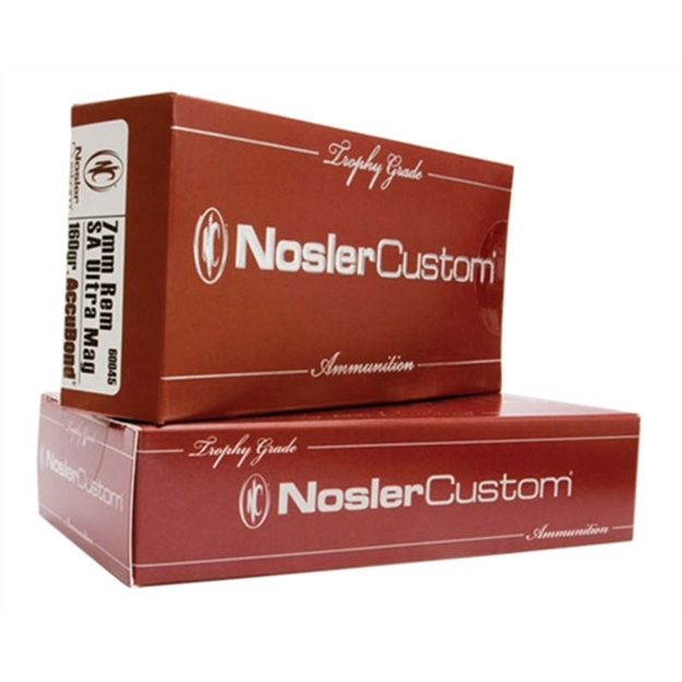 Picture of Nosler 60045 Trophy Grade  7Mmremsa Ultramag 160Gr Nosler Spitzer Partition 20 Per Box/10 Case 054041600453